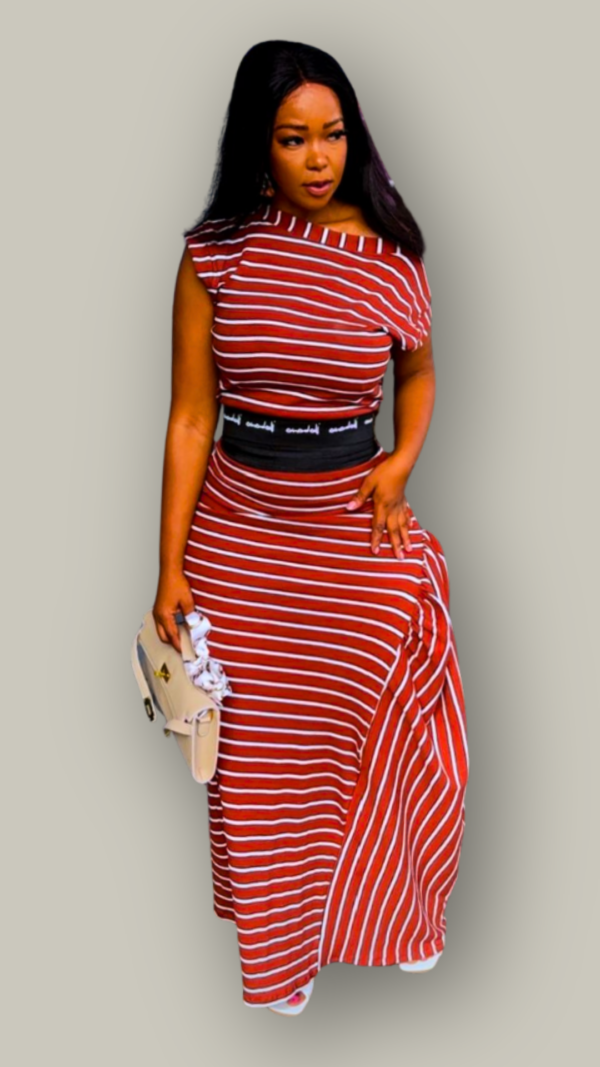Striped Tight Dress