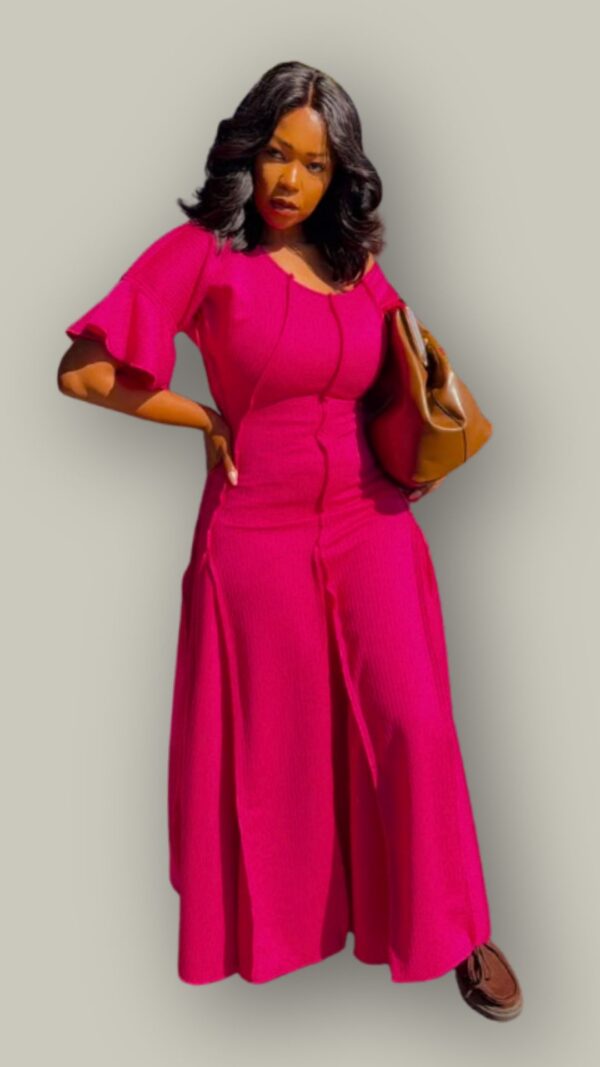 Onodoli Cerise Pink Jumpsuit